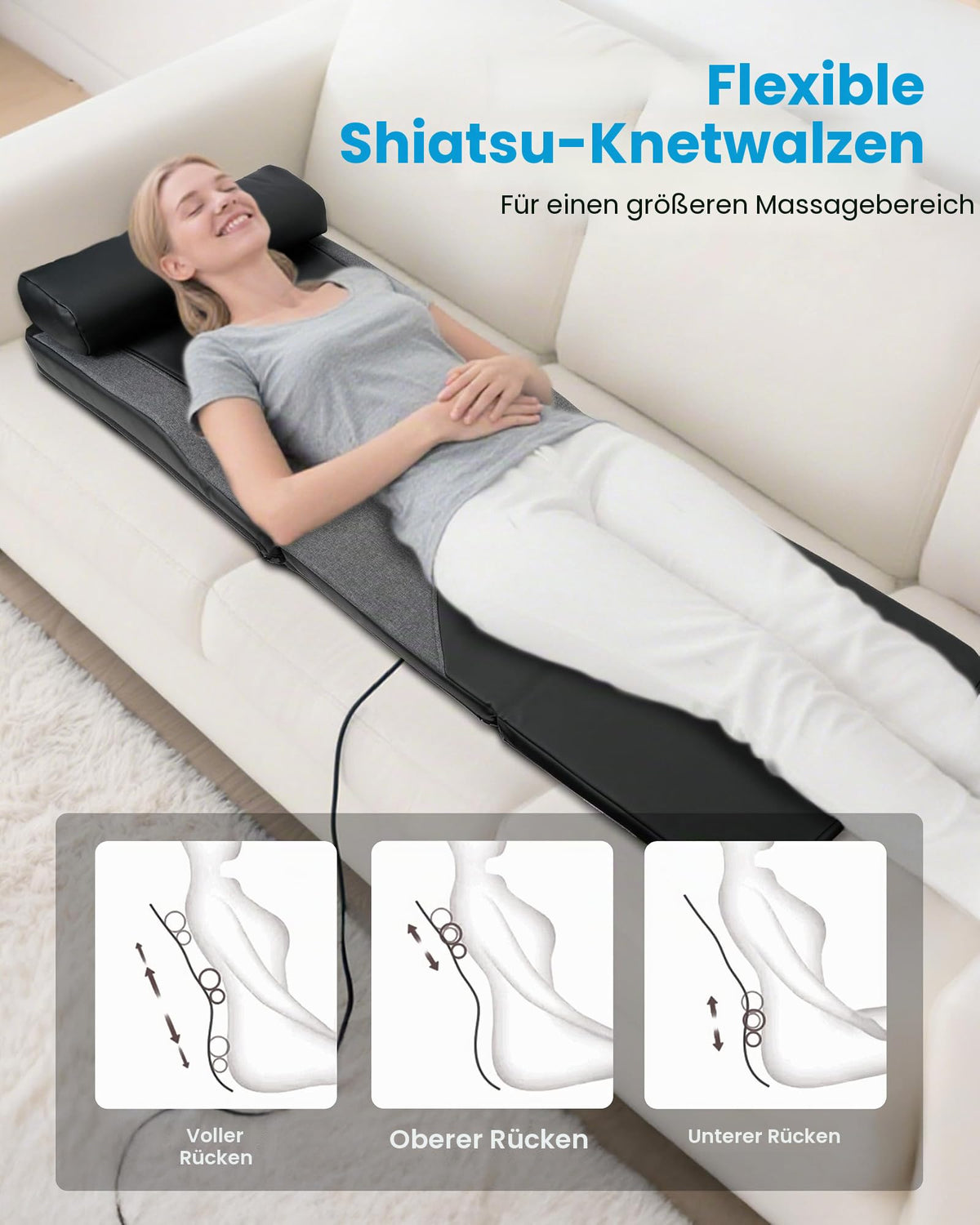 Massage Matte mit Heizung!