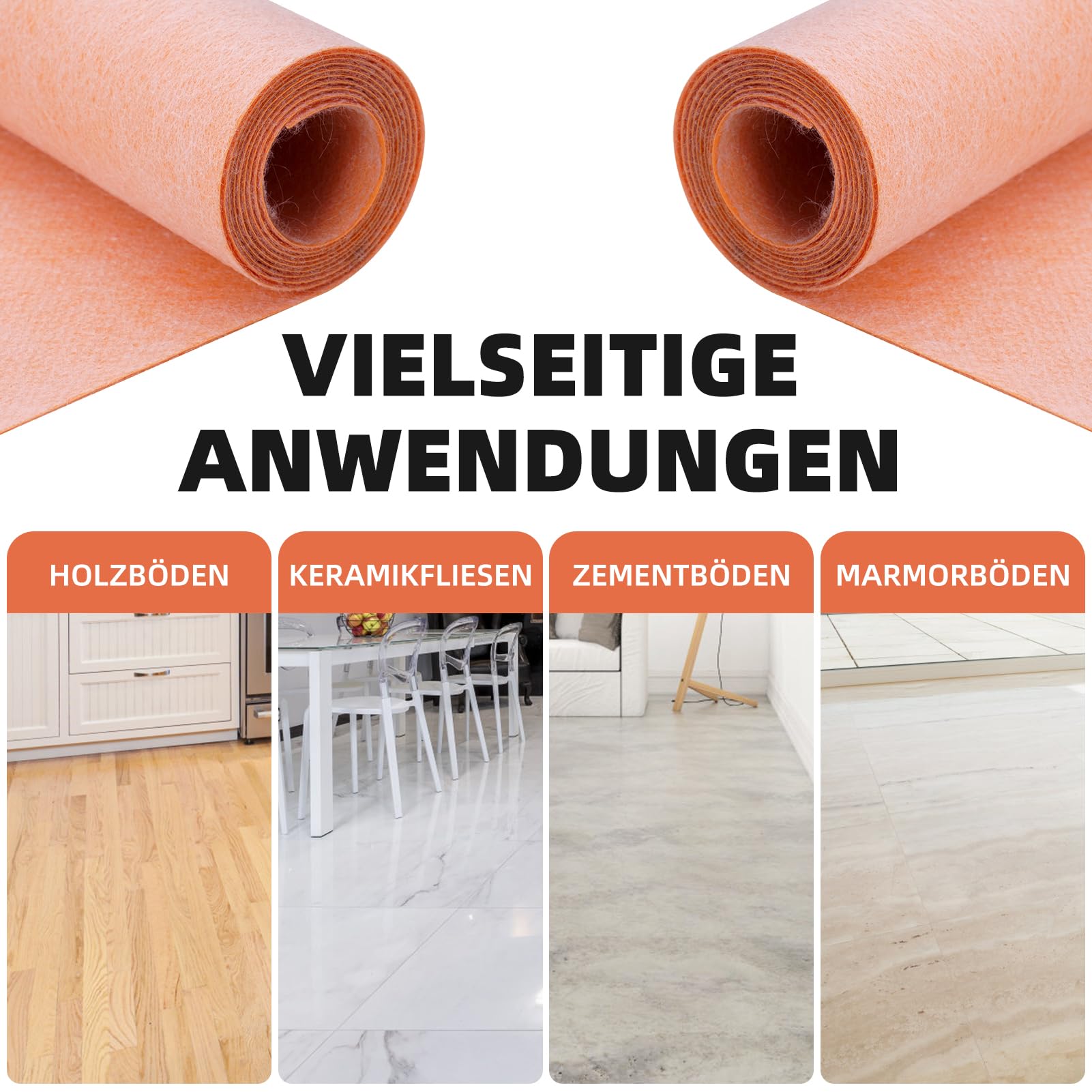 10 x Abdichtungs-Rollen à 30 m2 - Dichtbahnen - Abdichtung Duschen/Terrassen - NEU & OVP! - Direkt ab Lager Schweiz!