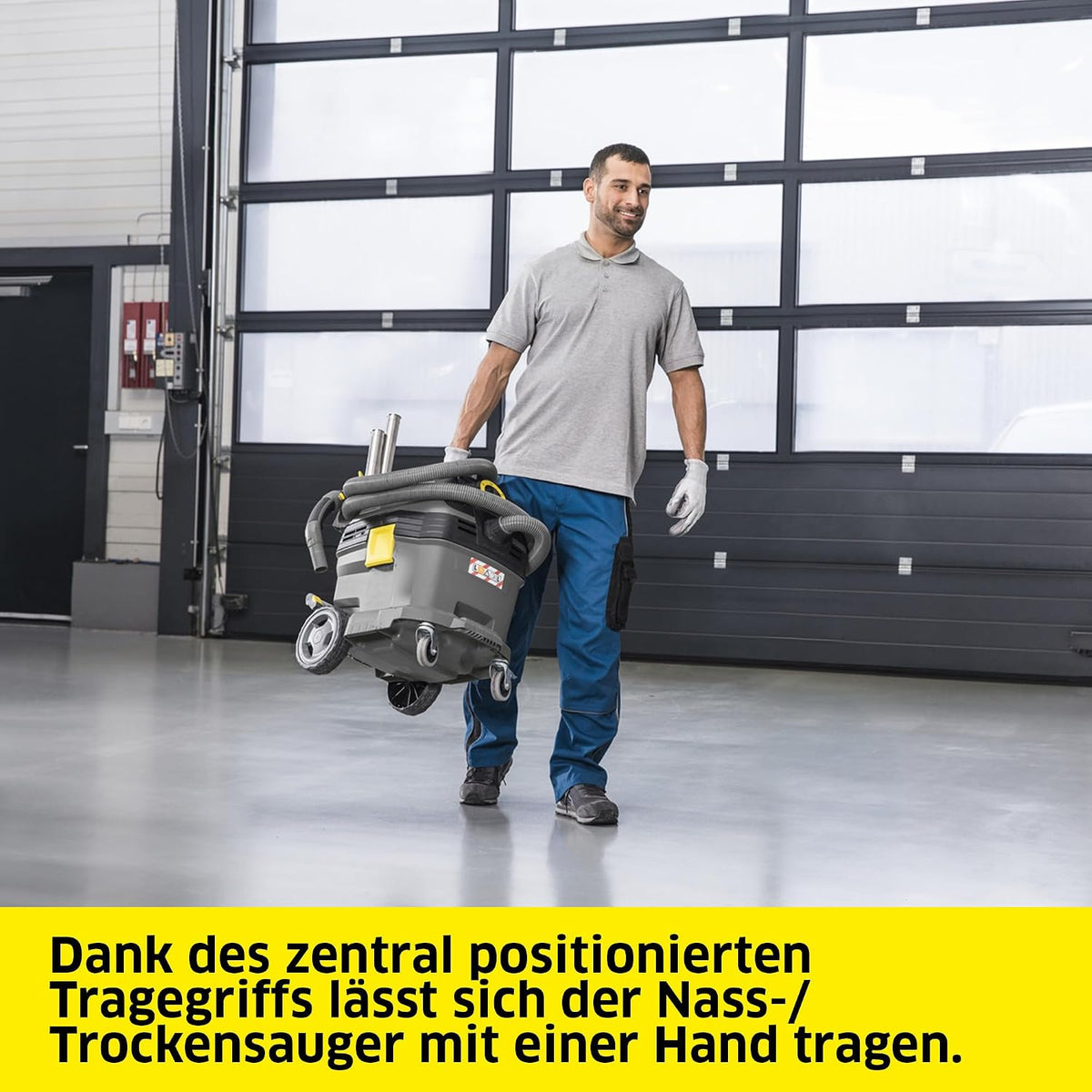 KÄRCHER Nass-/Trockensauger NT 30/1 Tact L, Professional, 30-l-Behälter, grau