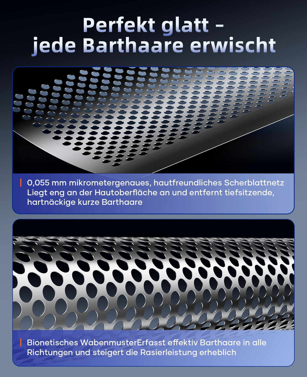 Elektrorasierer Herren, kensen Mini Foil Shaver Mit 4 Flexiblem Scherkopf Rasierapparat Usb-C Elektrischer Rasierer Wasserdicht Folienrasierer 120Min Trockenrasierer Tragbar für Bart Gesicht Reise