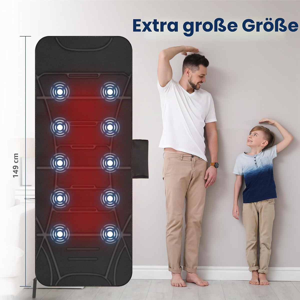 Massage Matte mit Heizung!