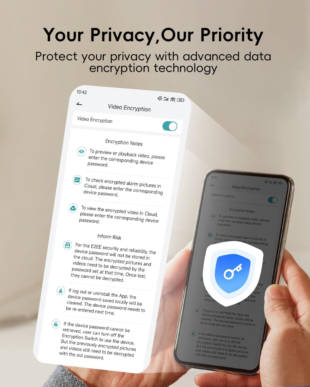 Überwachungskamera Aussen Akku, 2K Kabellose Outdoor WLAN IP Kamera mit PIR Bewegungsmelder, IR Nachtsicht, IP66 Wasserdich, 2-Wege Audio, Cloud/SD Storage, Sirenenalarm