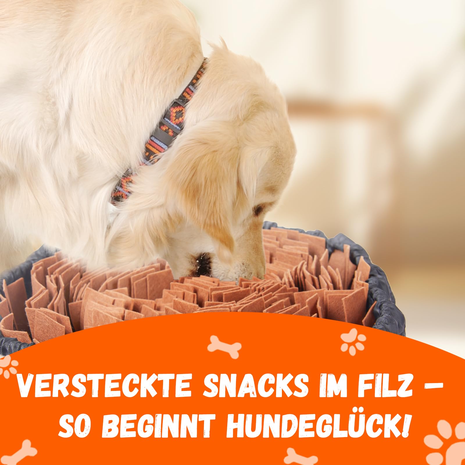 Robustes und langlebiges Intelligenzspielzeug für Hunde, das für alle Hunderassen geeignet und waschbar ist! NEU & OVP!