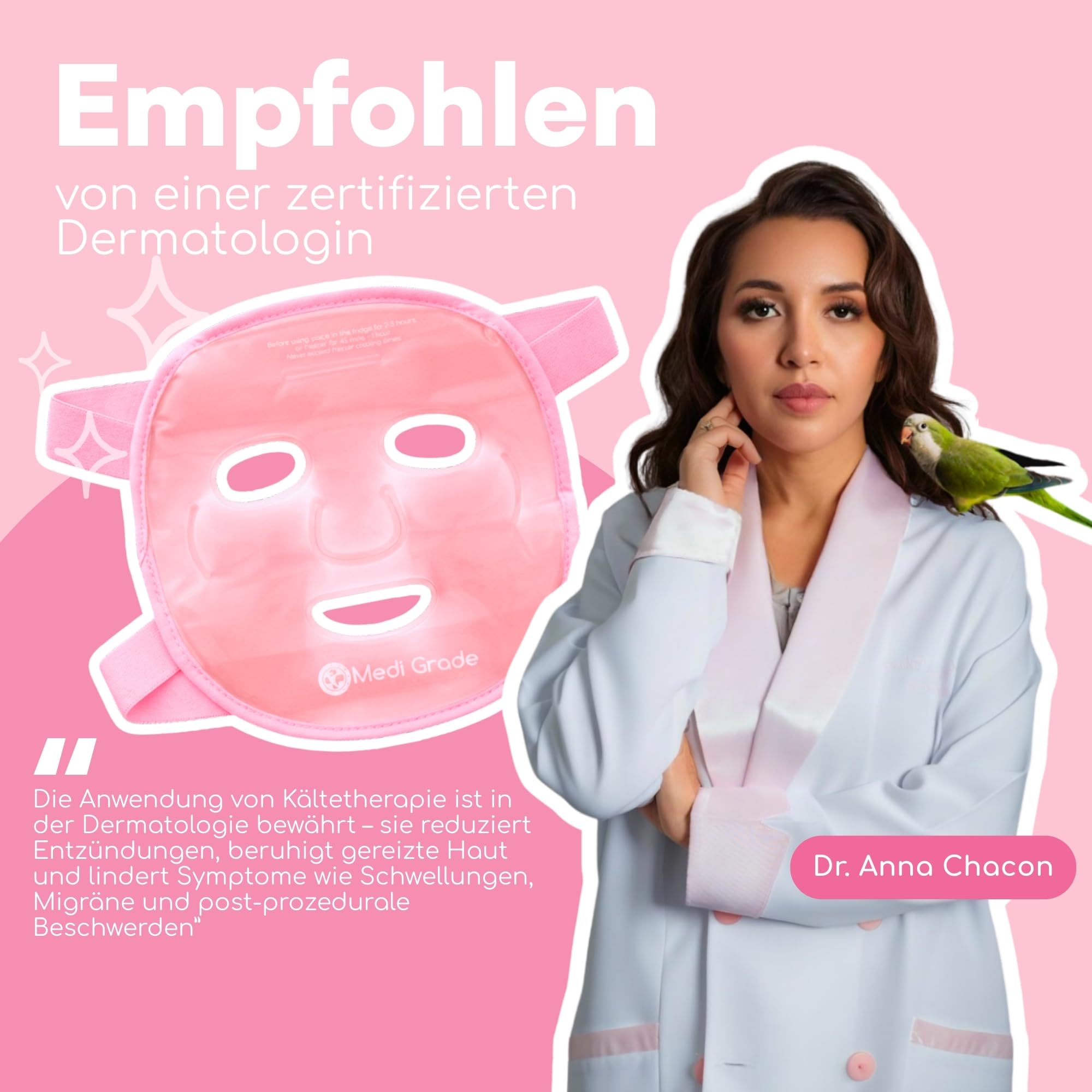 Kühlmaske für Gesicht Augen im Set, Erfrischende Gel Eismaske | Gesichtskühlmaske Augen Kühlmaske gegen geschwollene Augen, zum Augenringe Entfernen, bei Migräne, mit praktischer Kühltasche