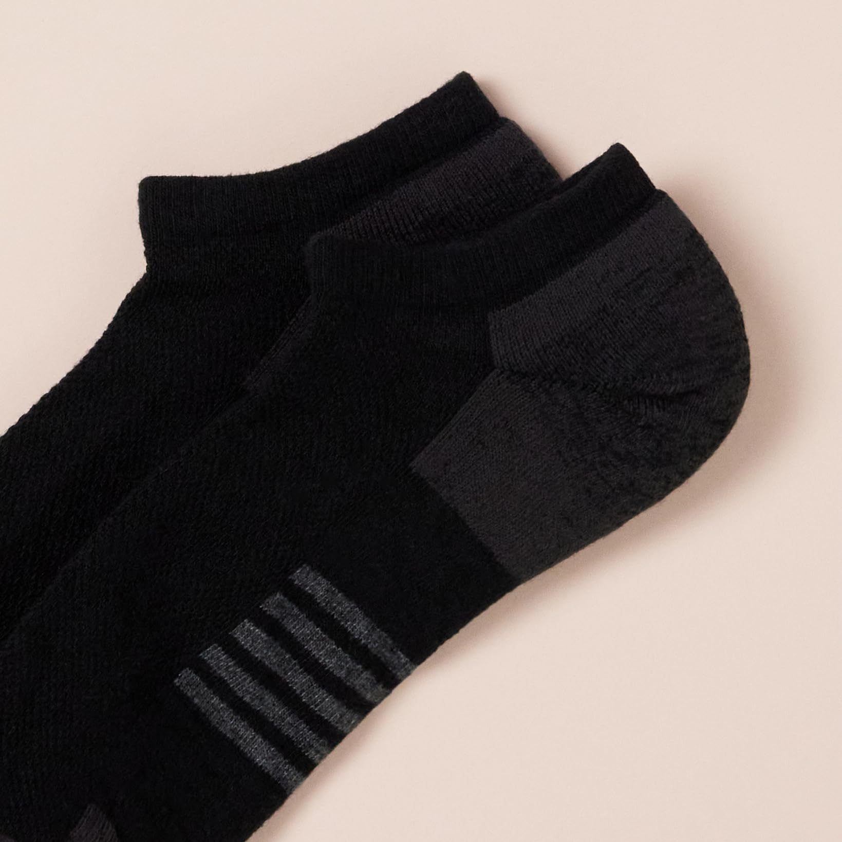 Funktions-Sport-Socken für Herren, Socken aus Baumwolle, gepolstert, 6 Paar