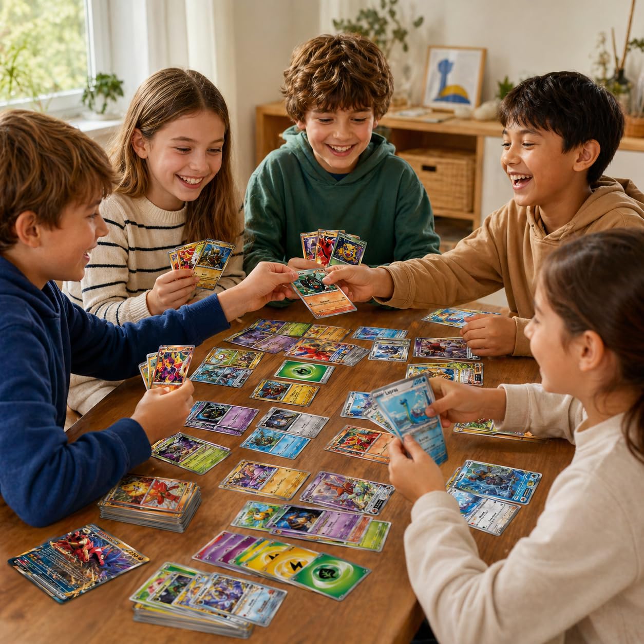 50 x Pokemon Karten + seltene GX EX oder V Karte Starter Pack mit Trainern & Energie - deutsche Sammelkarten Kartenpack