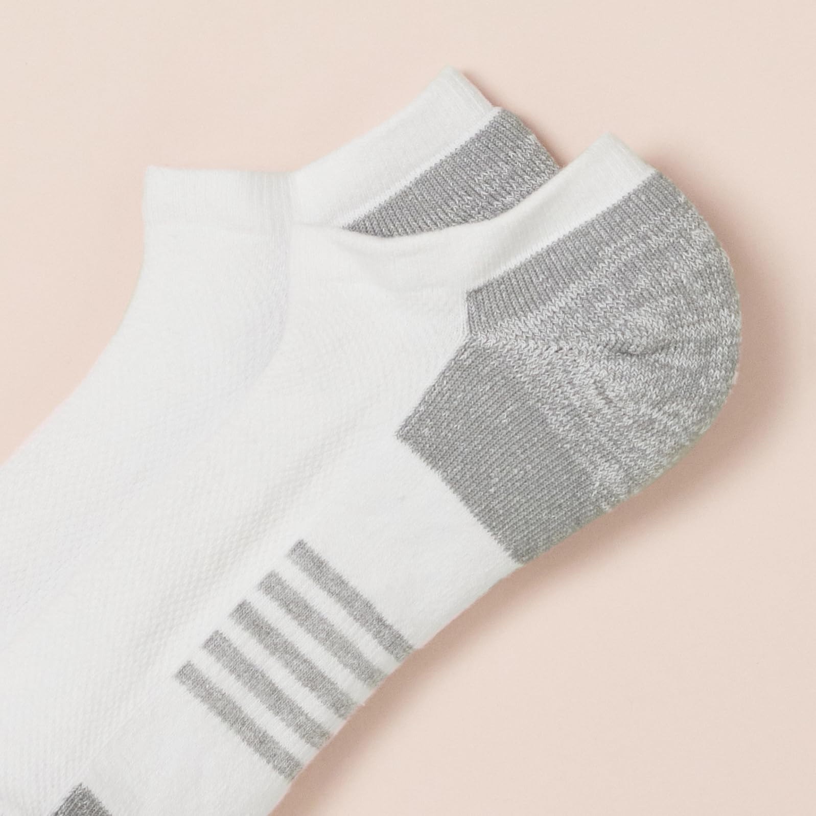 Funktions-Sport-Socken für Herren, Socken aus Baumwolle, gepolstert, 6 Paar