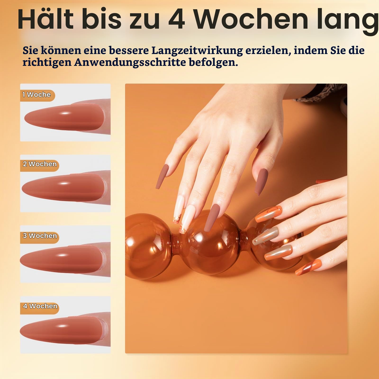 UV Nagellack Thermo 6 Farben UV Gellack Farbwechsel Gel Nagellack