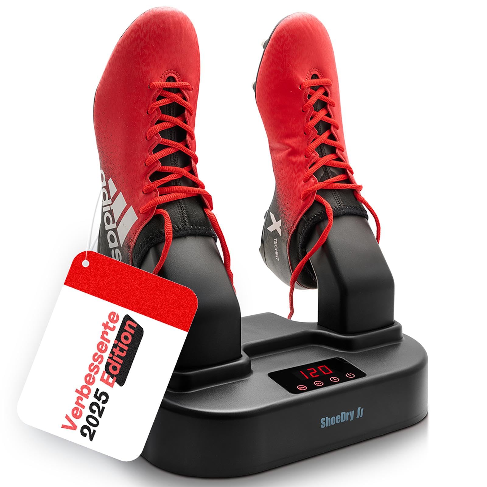 Ozone - Schuhtrockner & Schuh-Erfrischer - Ozon-Technologie - Tötet Bakterien und Pilze ab - Keine unangenehmen Gerüche - Frische und saubere Schuhe - Energieeffizient!