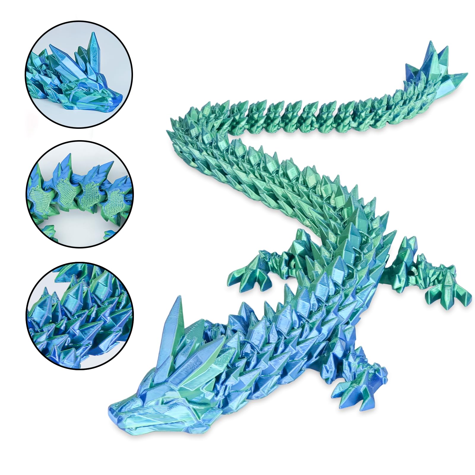 Überraschungseier - Drachenei mit Drachen im Inneren, Geschenke für Kinder und Erwachsene, 3D-gedrucktes Fidget-Spielzeug, perfekt für Weihnachten, Ostern, Geburtstage, Dekoration, Stressabbau