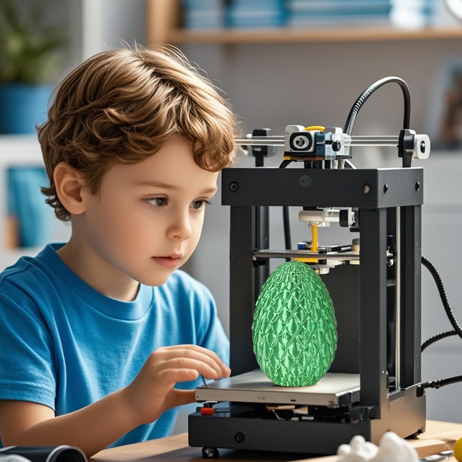 Überraschungseier - Drachenei mit Drachen im Inneren, Geschenke für Kinder und Erwachsene, 3D-gedrucktes Fidget-Spielzeug, perfekt für Weihnachten, Ostern, Geburtstage, Dekoration, Stressabbau