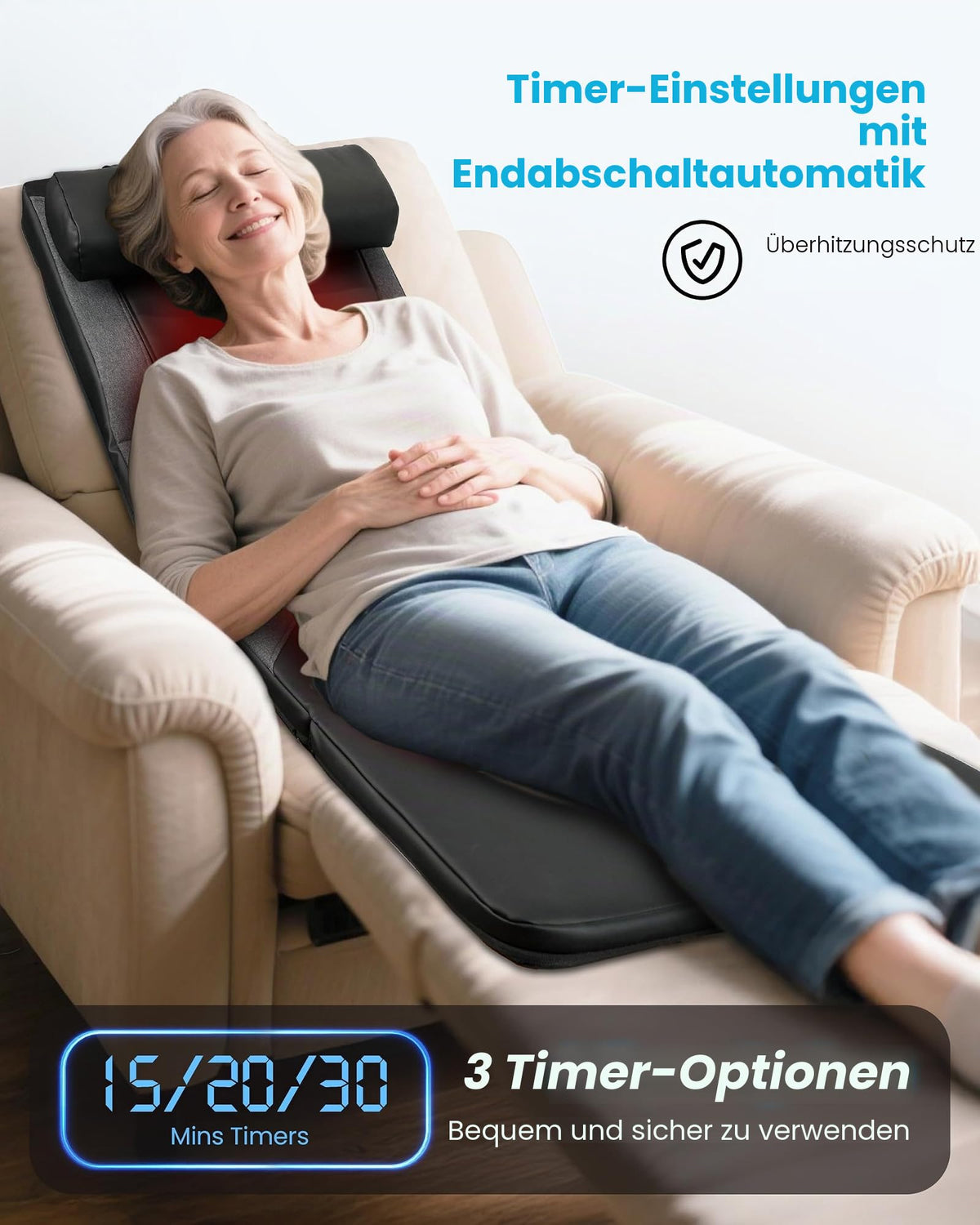 Massage Matte mit Heizung!