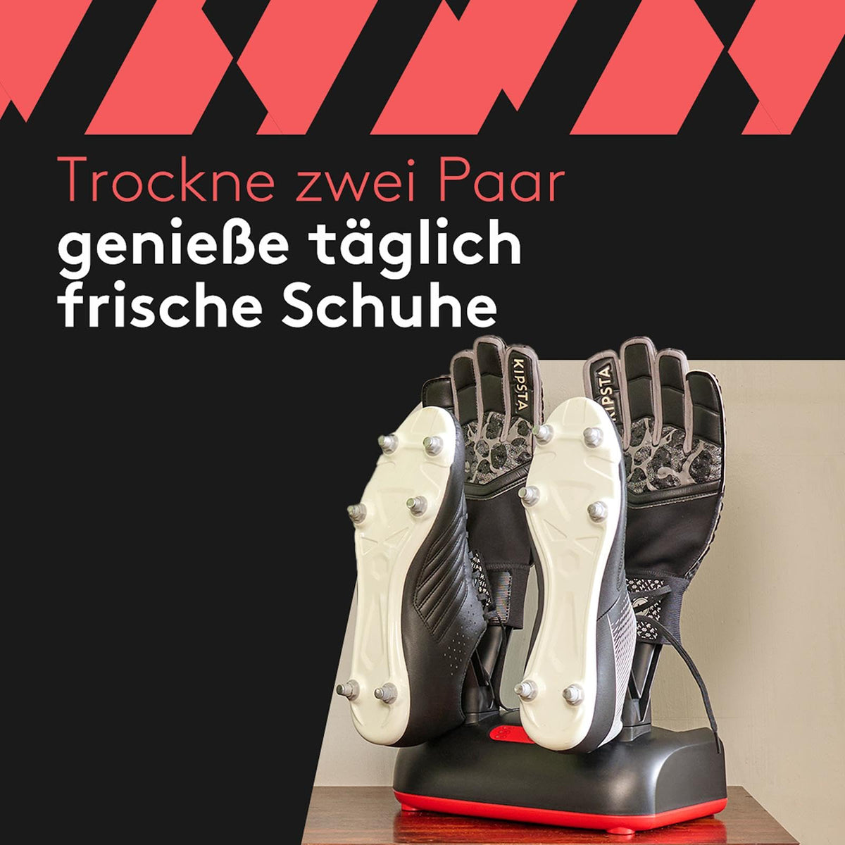 Ozone - Shoe Dryer & Shoe Freshener - Ozone Technology - Kills bacteria and fungi - No unpleasant odors - Fresh and clean shoes - Energy efficient! 