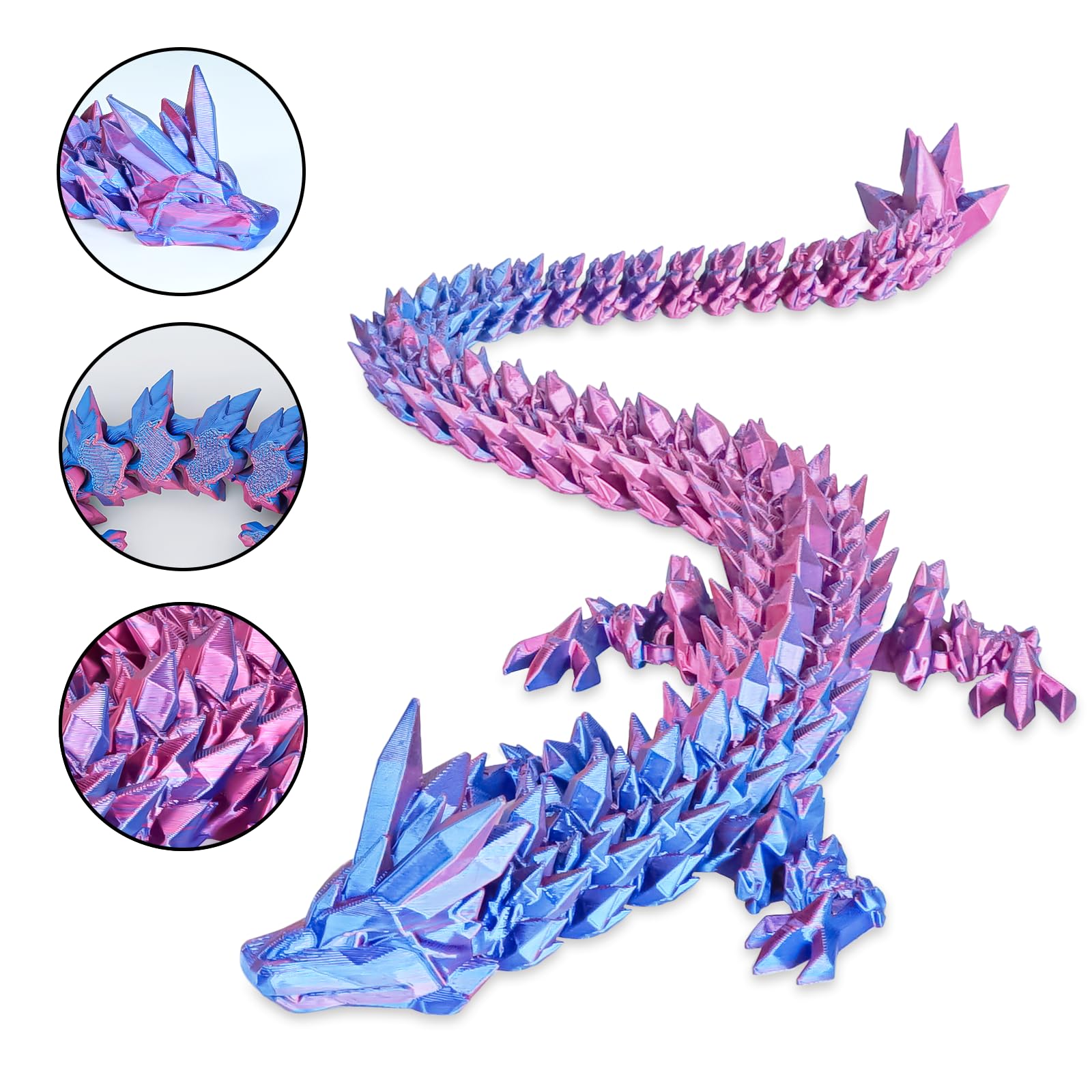 Überraschungseier - Drachenei mit Drachen im Inneren, Geschenke für Kinder und Erwachsene, 3D-gedrucktes Fidget-Spielzeug, perfekt für Weihnachten, Ostern, Geburtstage, Dekoration, Stressabbau