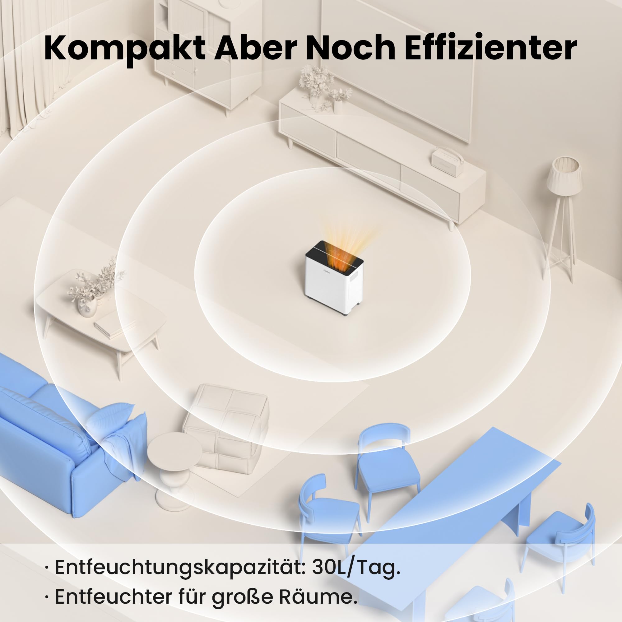 Luftentfeuchter / APP-fähig WLAN-Steuerung