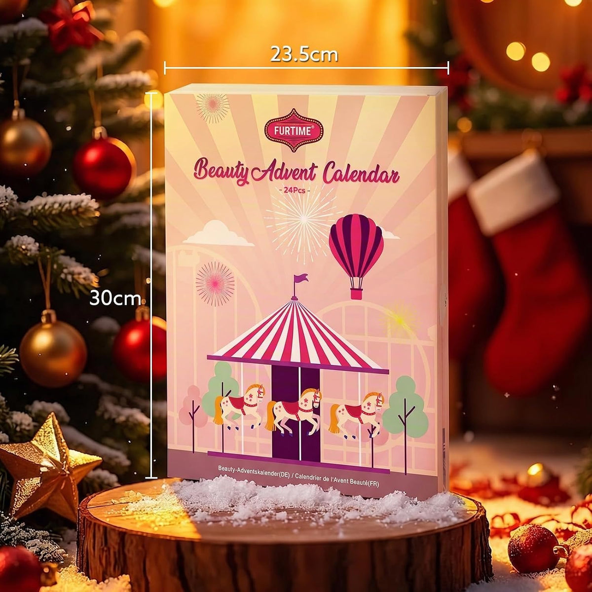 Beauty Adventskalender 2026, 24 Hochwertige Make-up und Kosmetik