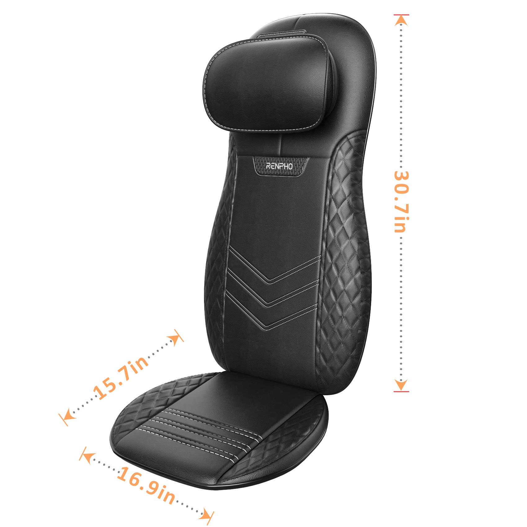 Massagegerät Schulter Nackenmassagegerät mit Wärme, Shiatsu Massagegerät mit 3D-Massage von tiefem Gewebe, Massage für Nacken, Rücken, Beine, Füße, Geschenke für Frauen, Geschenke für Männer