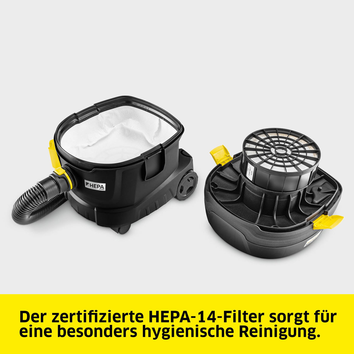 KÄRCHER Professional Trockensauger T 7/1 Classic, Nennleistung: 850 Watt