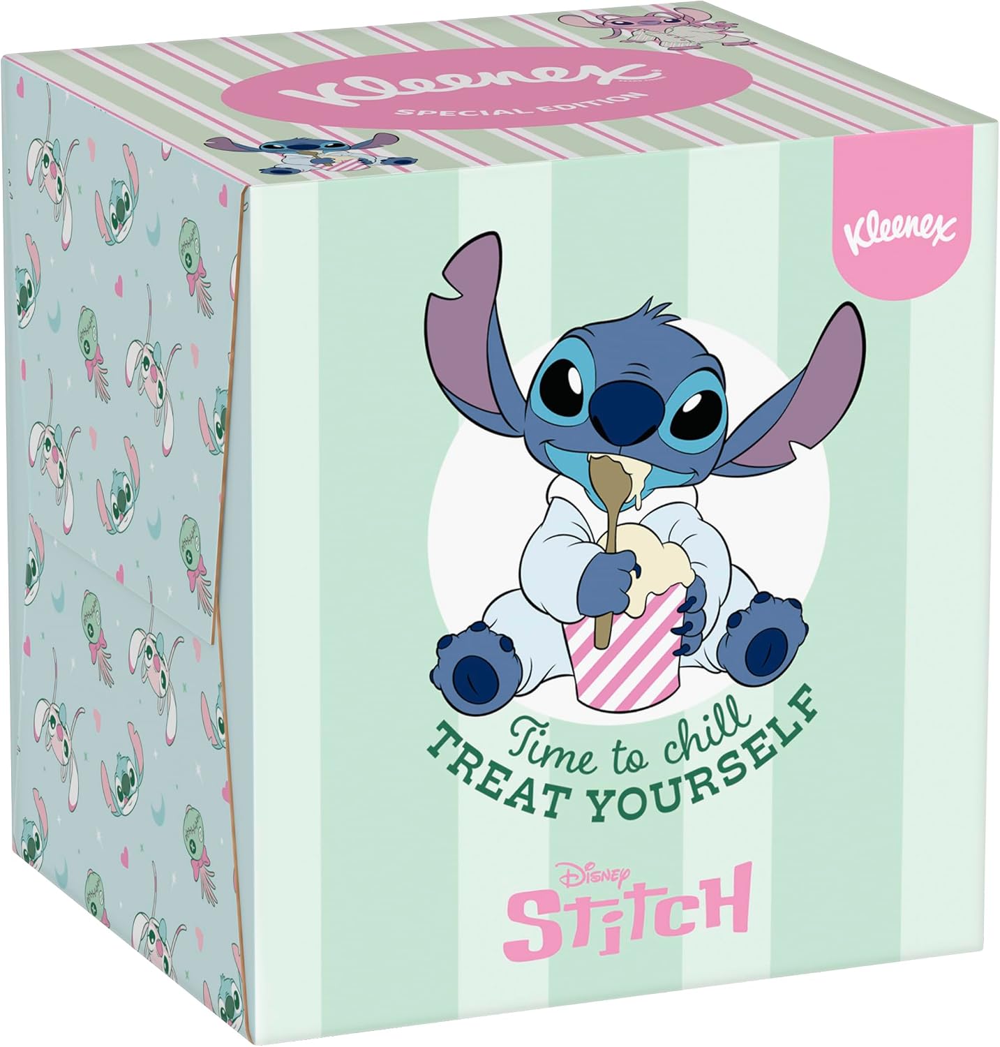 Kleenex Kosmetiktücher-Boxen, 3-lagig, Collection Würfel, 12x48 Tücher