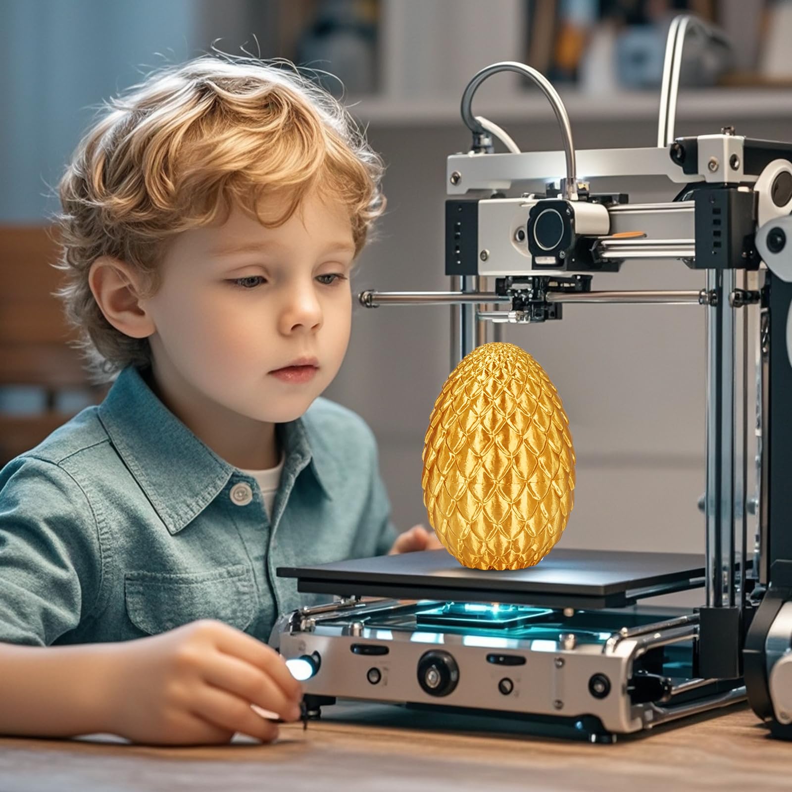 Überraschungseier - Drachenei mit Drachen im Inneren, Geschenke für Kinder und Erwachsene, 3D-gedrucktes Fidget-Spielzeug, perfekt für Weihnachten, Ostern, Geburtstage, Dekoration, Stressabbau