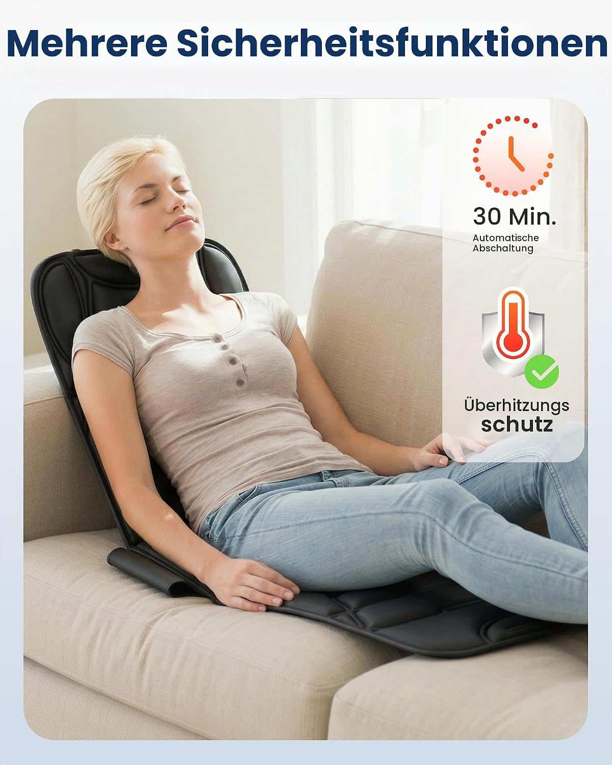 Massage Matte mit Heizung!