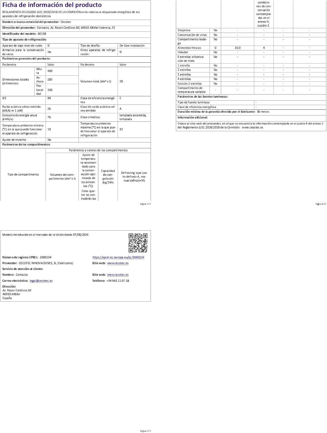 Mini-Kühlschrank / 12V-220V, Kompatibel mit Auto und Wohnwagen, Kühl- und Heizfunktion, Temperaturbereich 5-65º, Einfacher Transport.