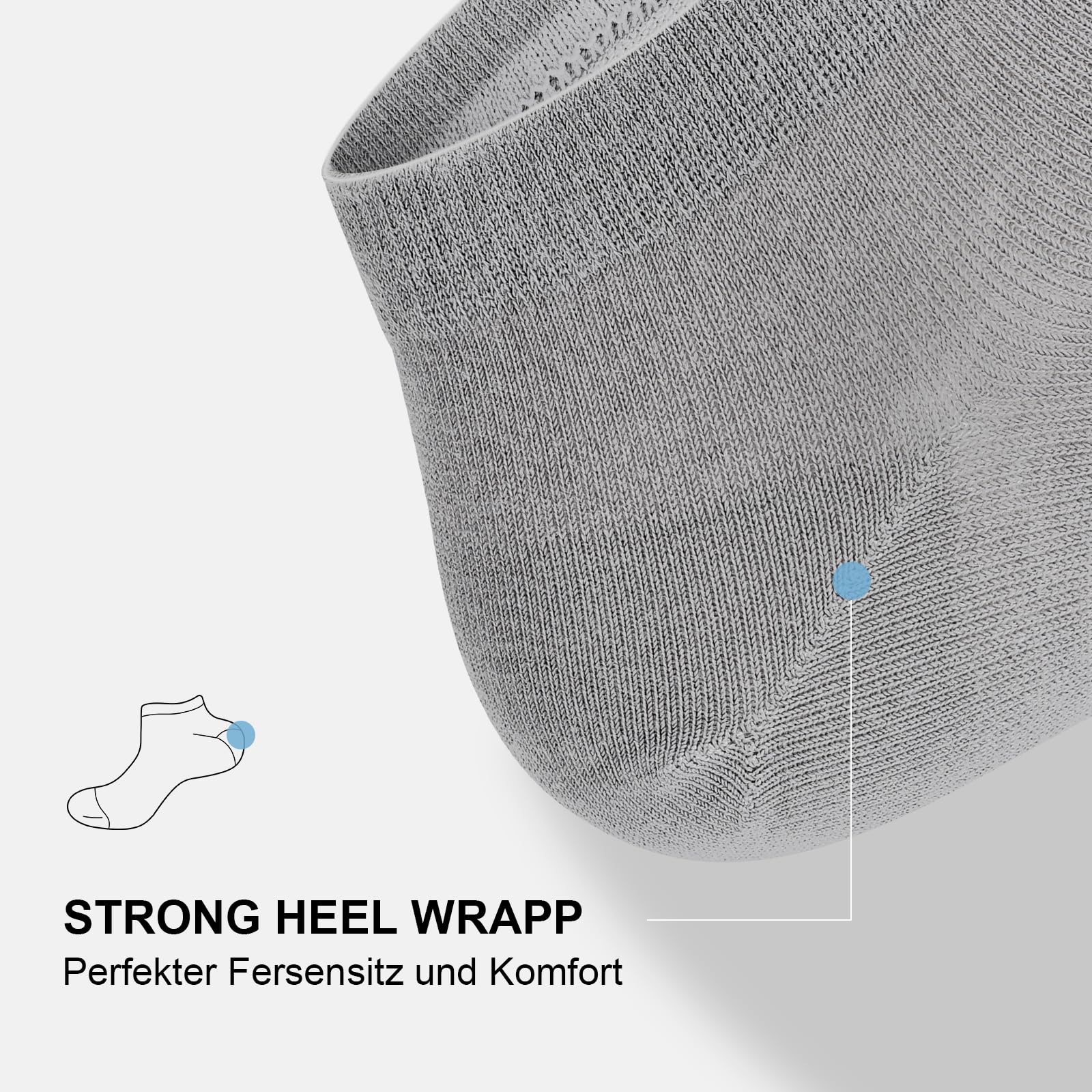Sneaker Socken Herren Damen 10 Paar Kurzsocken Baumwolle
