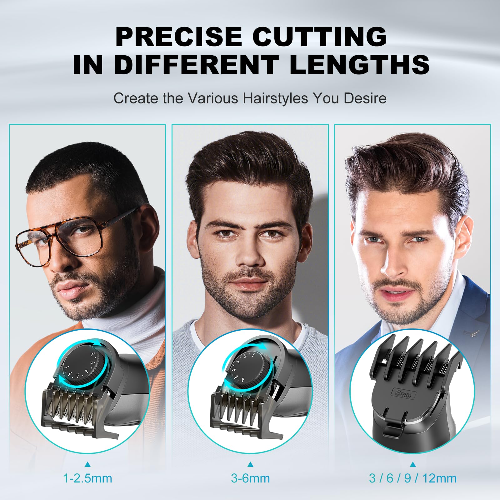 Glatzen Rasierer Herren, kensen Kopfrasierer Glatze Wasserdicht Head Shaver 5D Beweglicher Kopf Rasierer Herren Magnetischer Glatzenschneider Trocken-Und Nassrasur Bald Shaver Typ-C-Anschluss