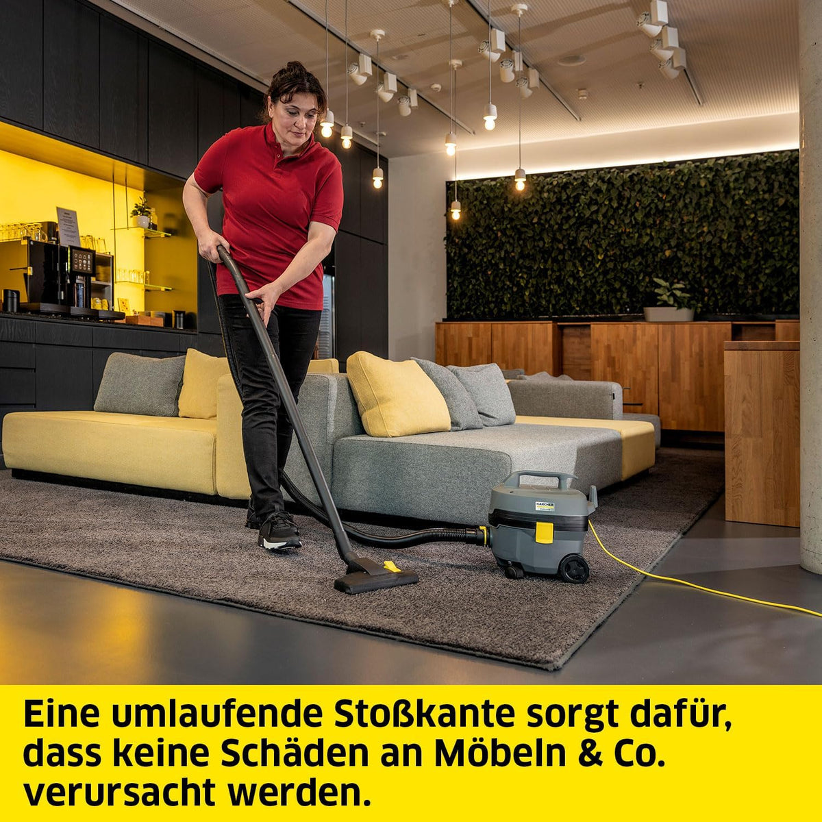 KÄRCHER Professional Trockensauger T 7/1 Classic, Nennleistung: 850 Watt