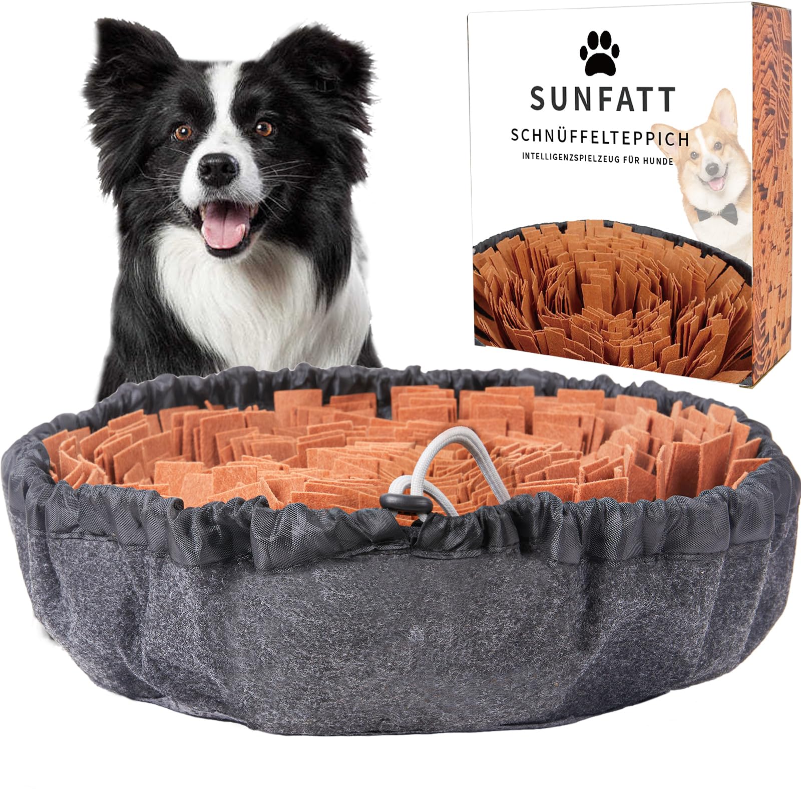 Robustes und langlebiges Intelligenzspielzeug für Hunde, das für alle Hunderassen geeignet und waschbar ist! NEU & OVP!