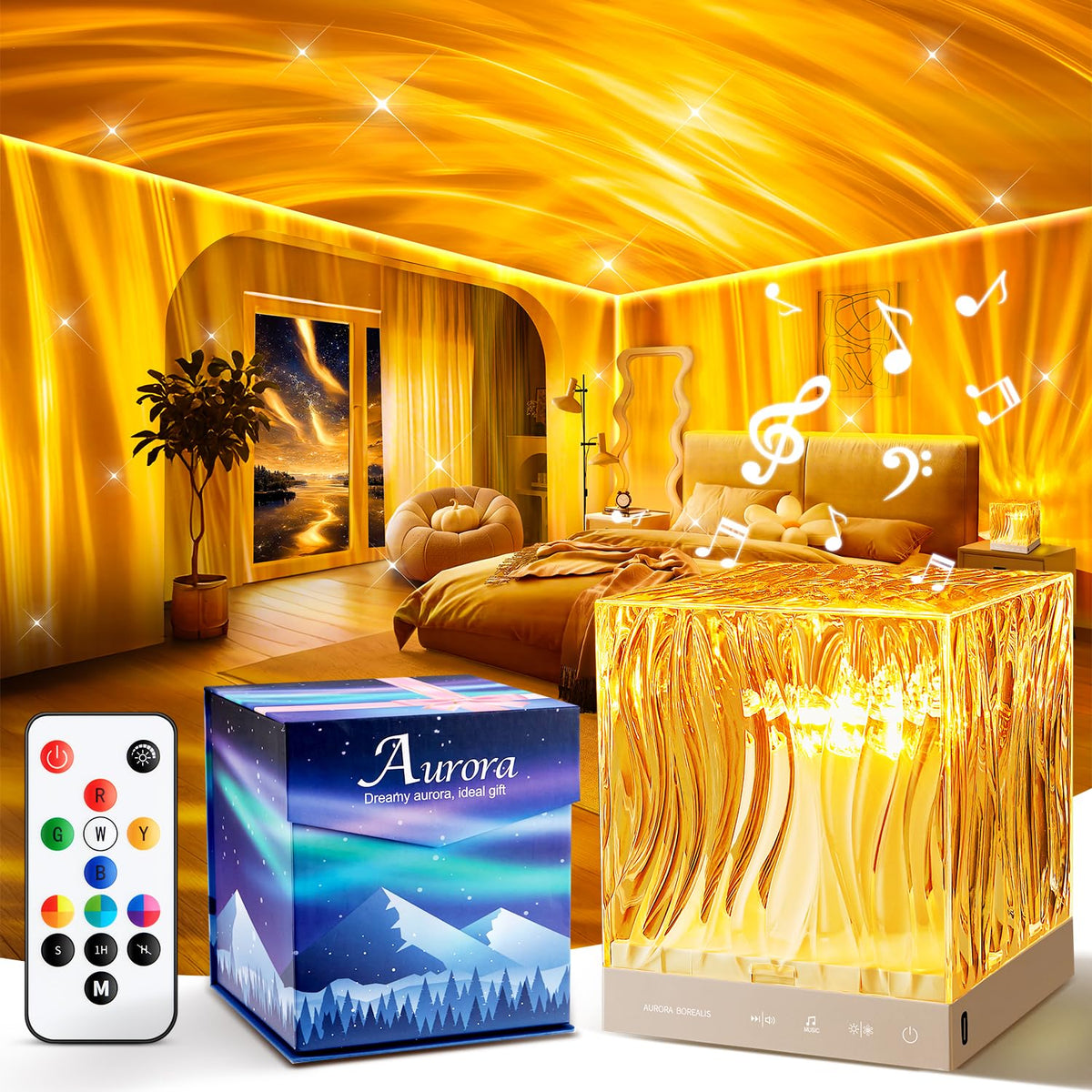 Sternenhimmel Projektor 18 Color Geschenke für Frauen mit Geschenkbox