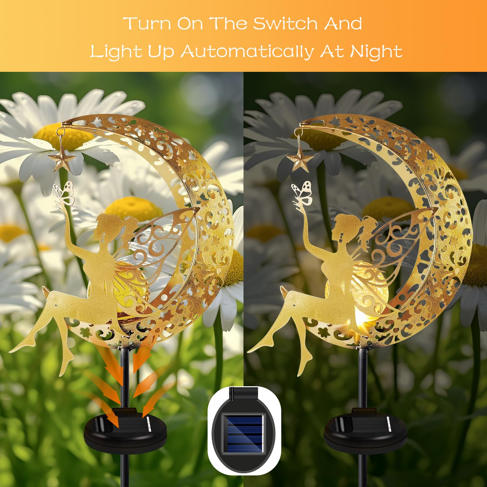 Solarleuchten Garten Schilf, Solarlampen für Außen, Wasserdichte Gartendeko für Draußen, Solar Deko für Rasen Gehweg Balkon Terrassen Landschaft Wegbeleuchtung