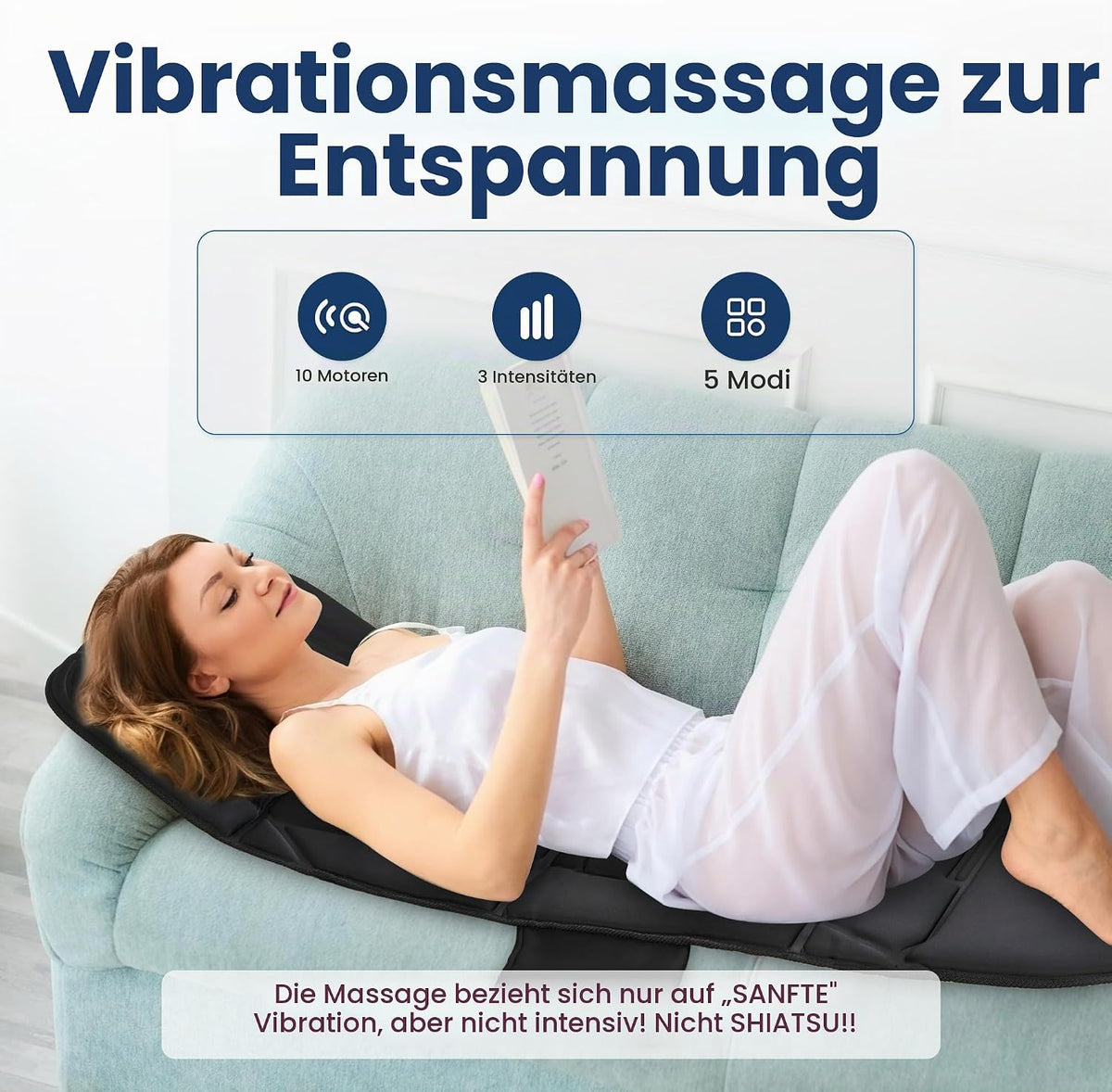 Massage Matte mit Heizung!