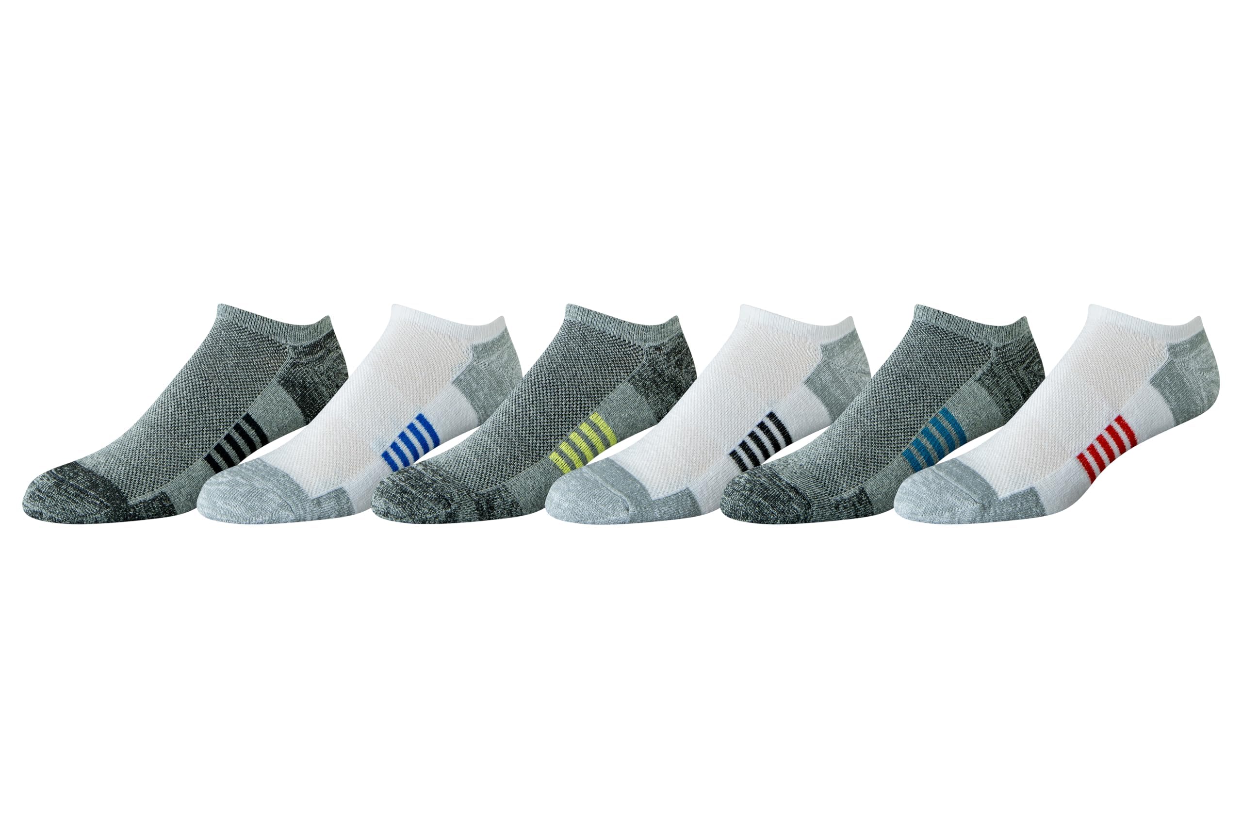 Funktions-Sport-Socken für Herren, Socken aus Baumwolle, gepolstert, 6 Paar