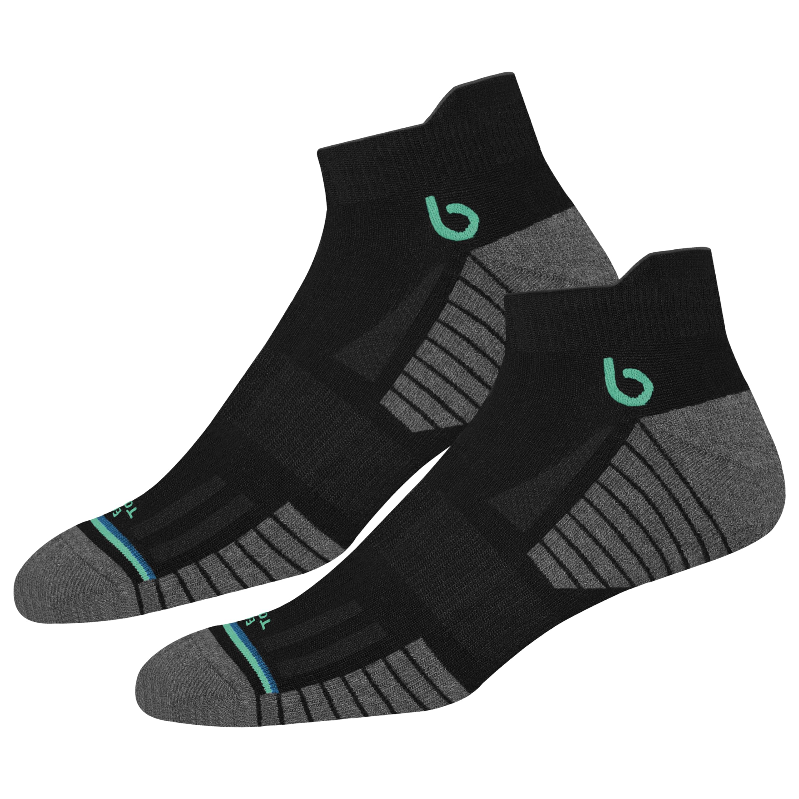 BAMBOS Sneaker Socken Ultraweich Bambus Herren Damen Kurz Sportsocken Laufsocken, 3/6 Paare