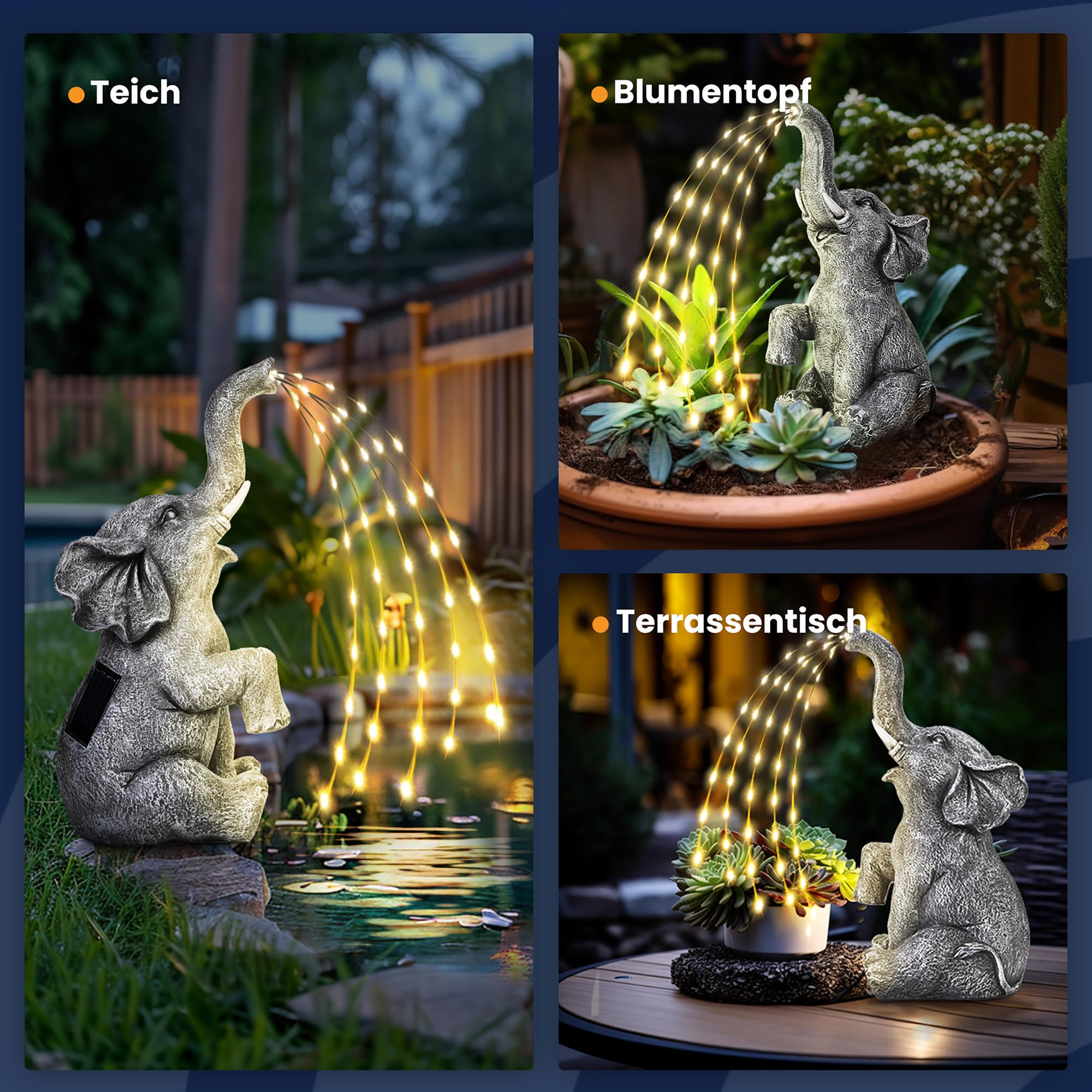 Solar Statuen Gartendeko, Bär Mutter und Bär Kind umarmen Sich, Geburtstagsgeschenk für Frauen, Geschenke für Mama, Wetterfest Gartendeko für Terrasse, draußen, Hof