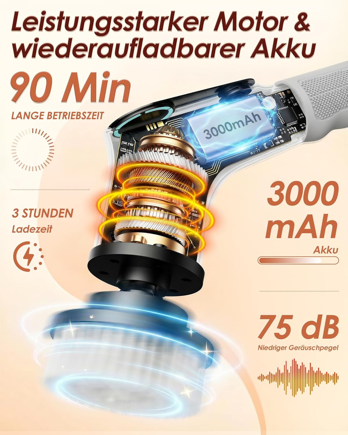 Elektrische Reinigungsbürste, 8 in 1 Electric Cleaning Brush | mit austauschbaren Bohrbürstenköpfen, Wanne mopSet, Elektrische Putzbürste mit Verstellbarem Griff für Bad Küche Auto Fußbode