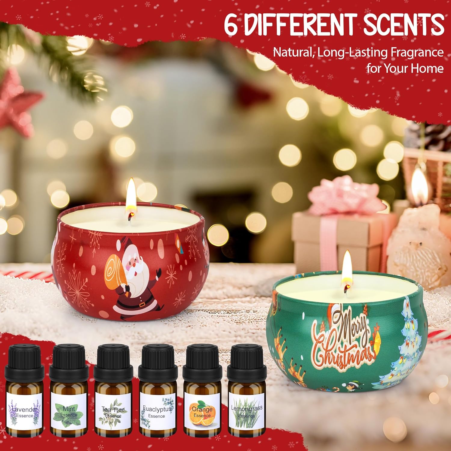 Kerzen Selber Machen Set,DIY Kerzenherstellung Kit,Duftkerze Geschenke Set mit 500g Bienenwachs,Kerzen Schmelztopf,9 Kerzendosen,6 Duftöl,3 Silikonformen,100Candle Wicks ,Rührlöffel,Dochthalter
