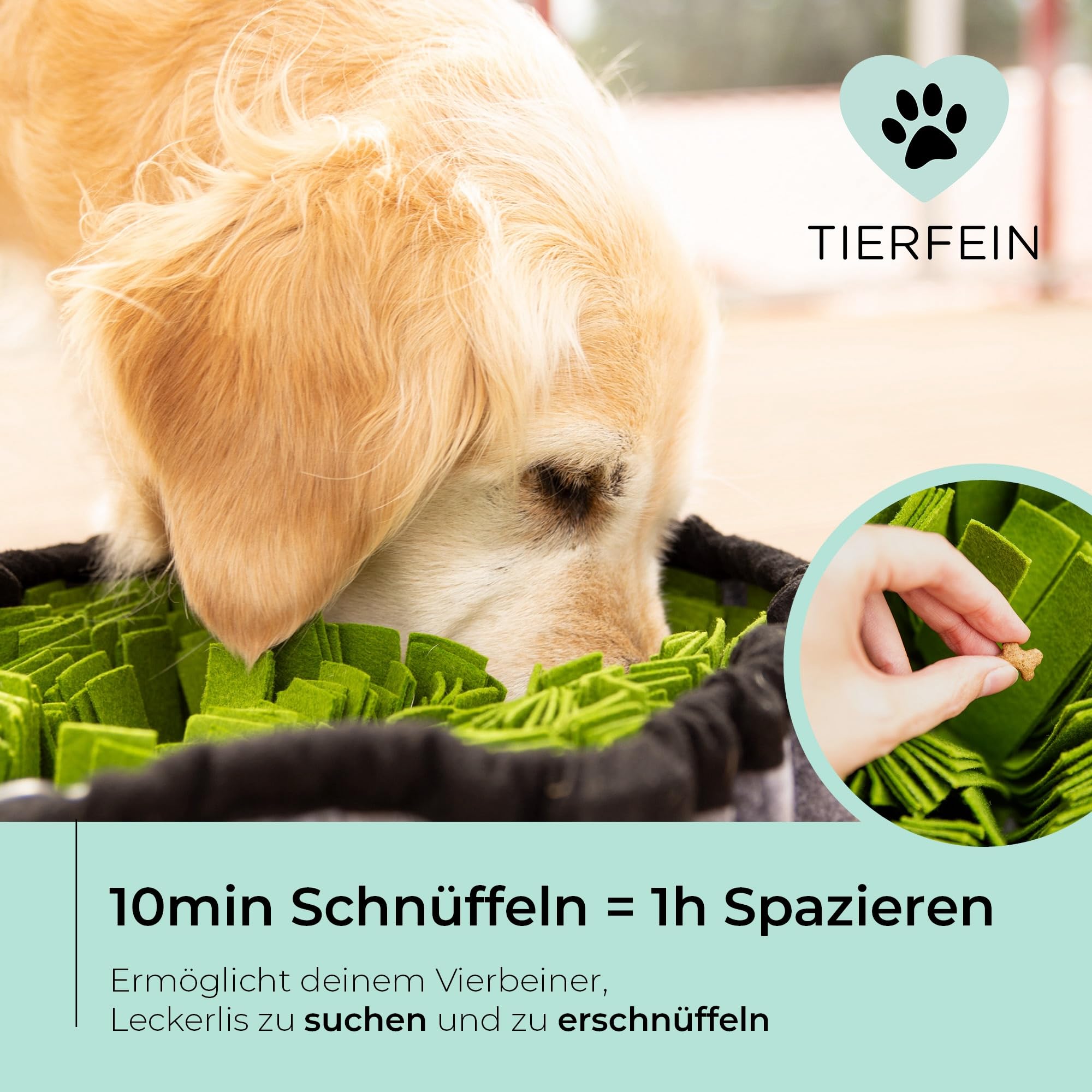 Intelligentes Hundespielzeug für kleine und grosse Hunde - Waschbare und einstellbare Grösse - Welpenspielzeug & Intelligenztraining für Hunde