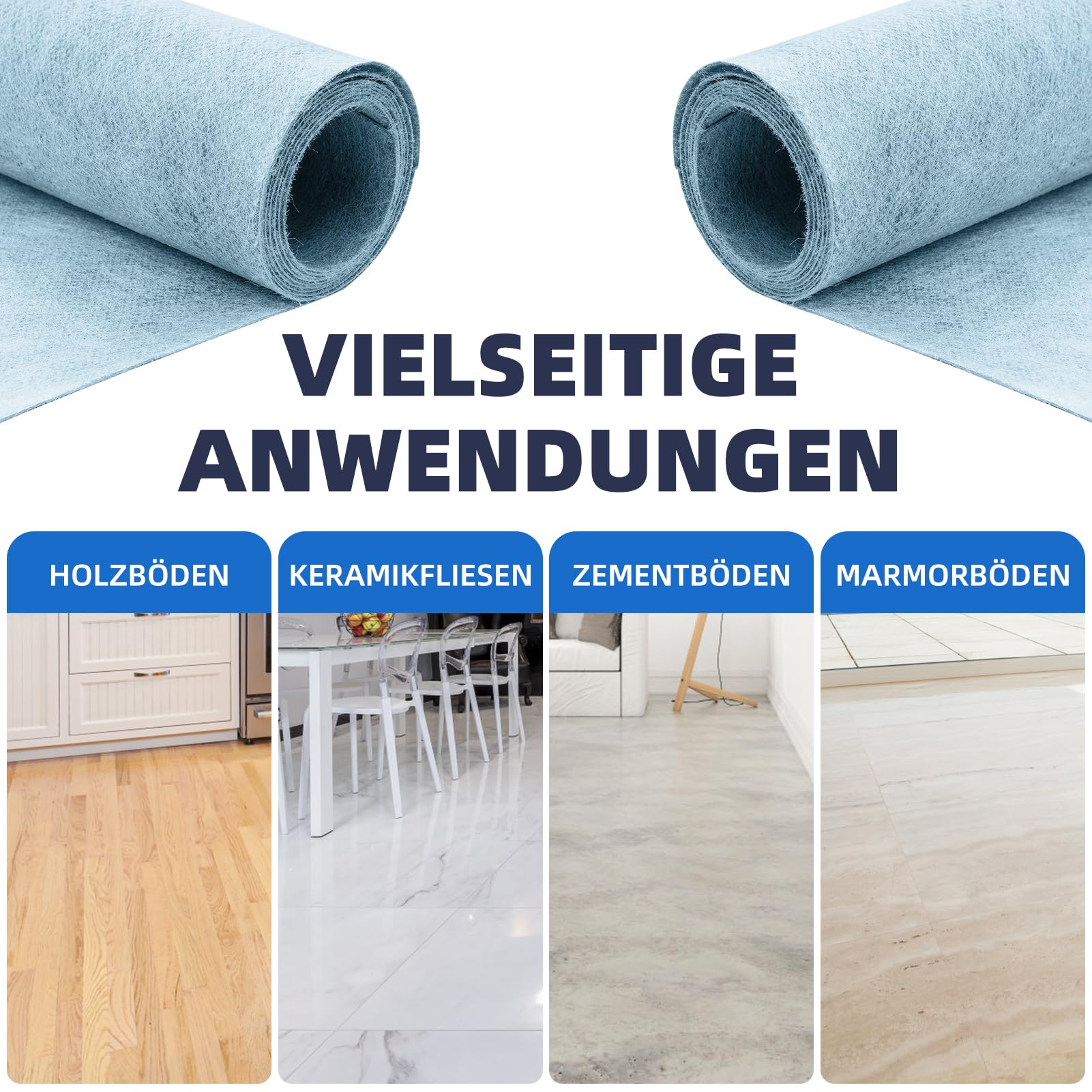 10 x Abdichtungs-Rollen à 30 m2 - Dichtbahnen - Abdichtung Duschen/Terrassen - NEU & OVP! - Direkt ab Lager Schweiz!