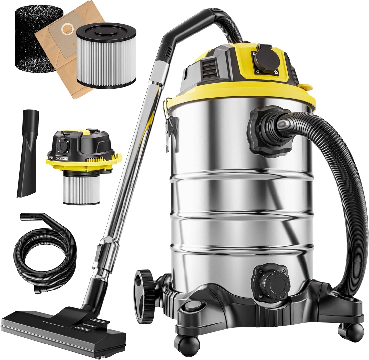 Nass Trockensauger 30L 2200W