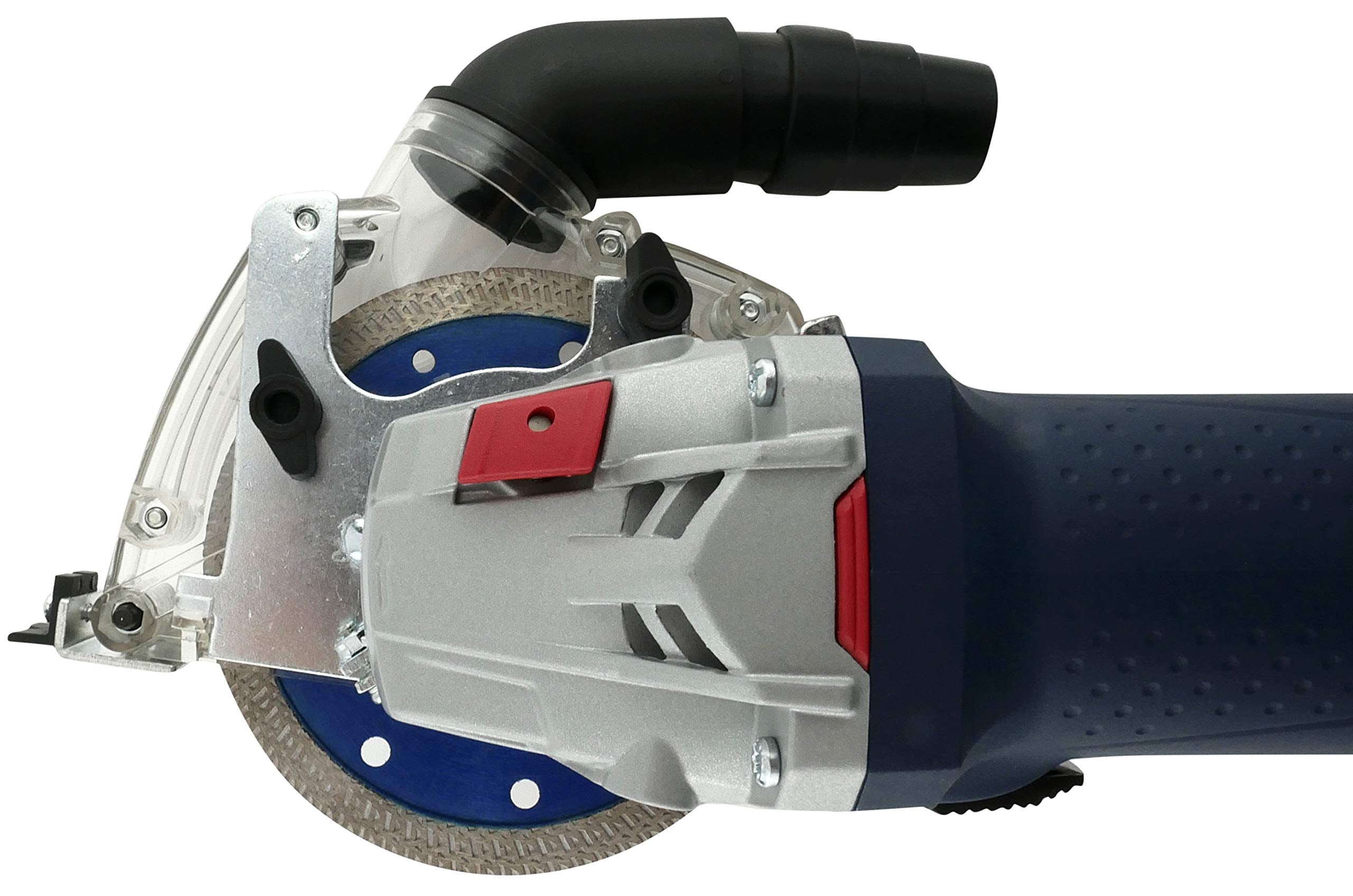 Absaughaube Trennscheibe fü Winkelschleifer Absaugung für Diamant Trennscheiben ø125mm ø115mm