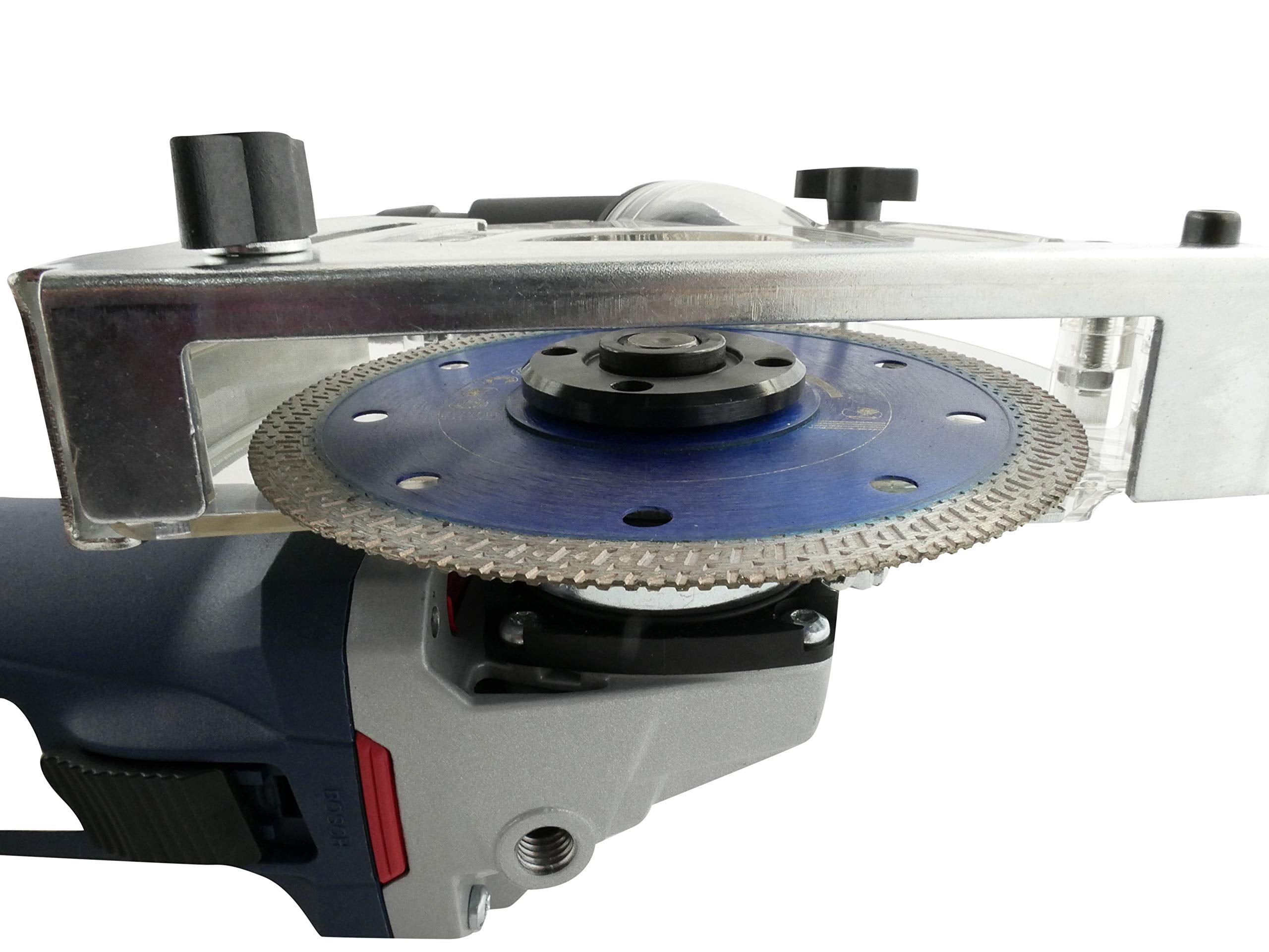 Absaughaube Trennscheibe fü Winkelschleifer Absaugung für Diamant Trennscheiben ø125mm ø115mm