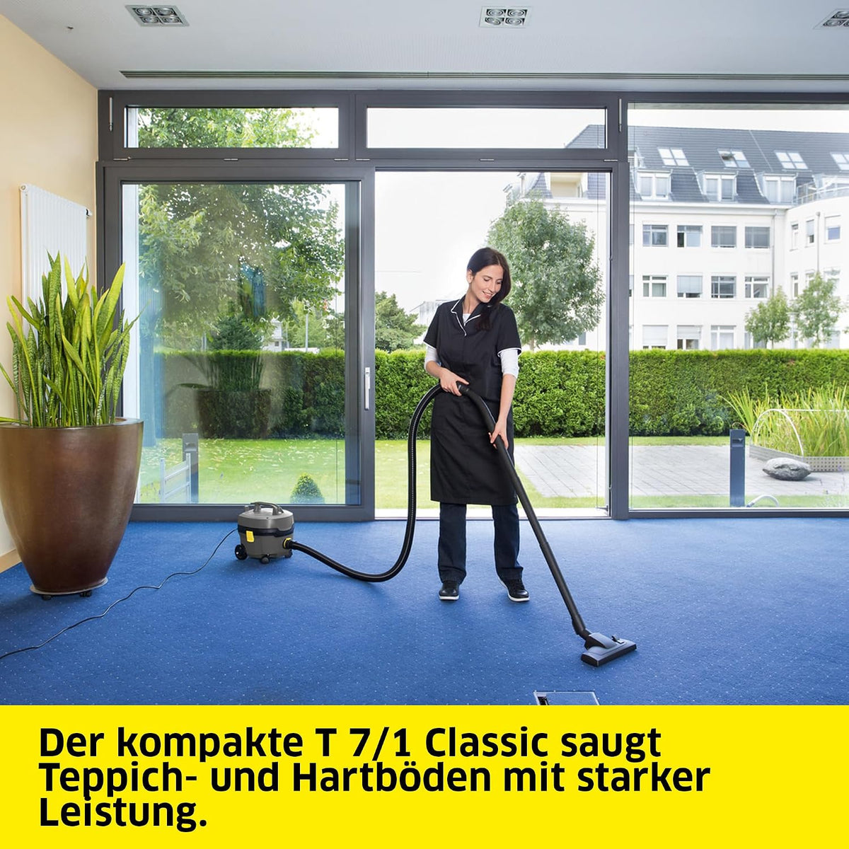 KÄRCHER Professional Trockensauger T 7/1 Classic, Nennleistung: 850 Watt
