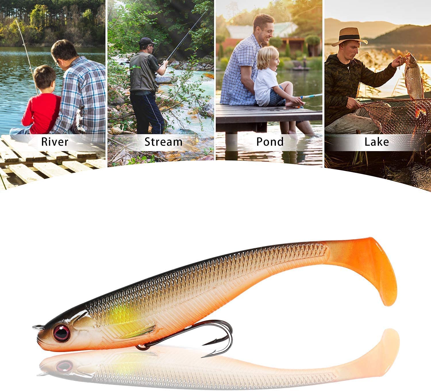 Angeln Künstliche Köder - Angeln Set / NEU & OVP!