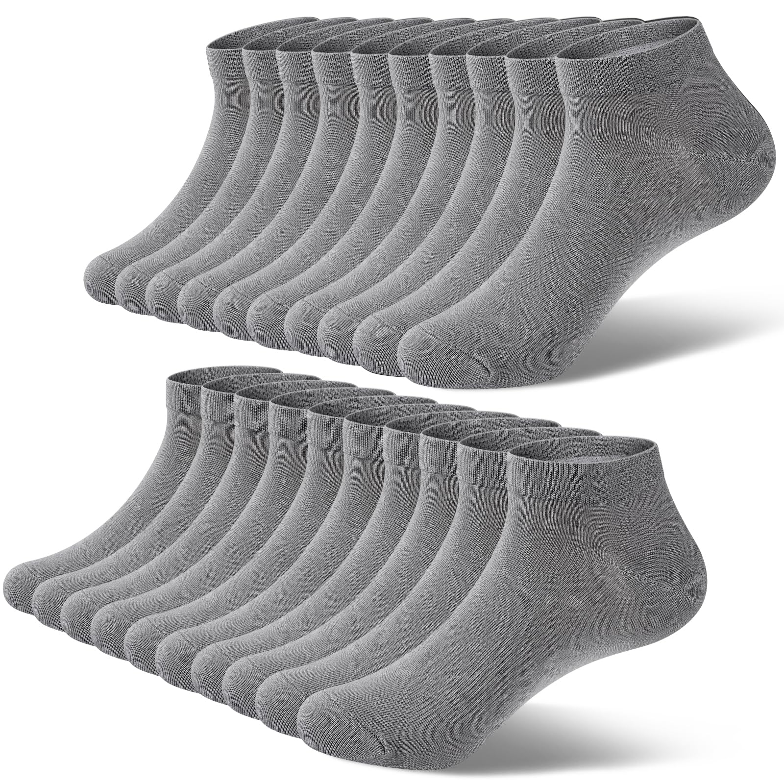 Sneaker Socken Herren Damen 10 Paar Kurzsocken Baumwolle
