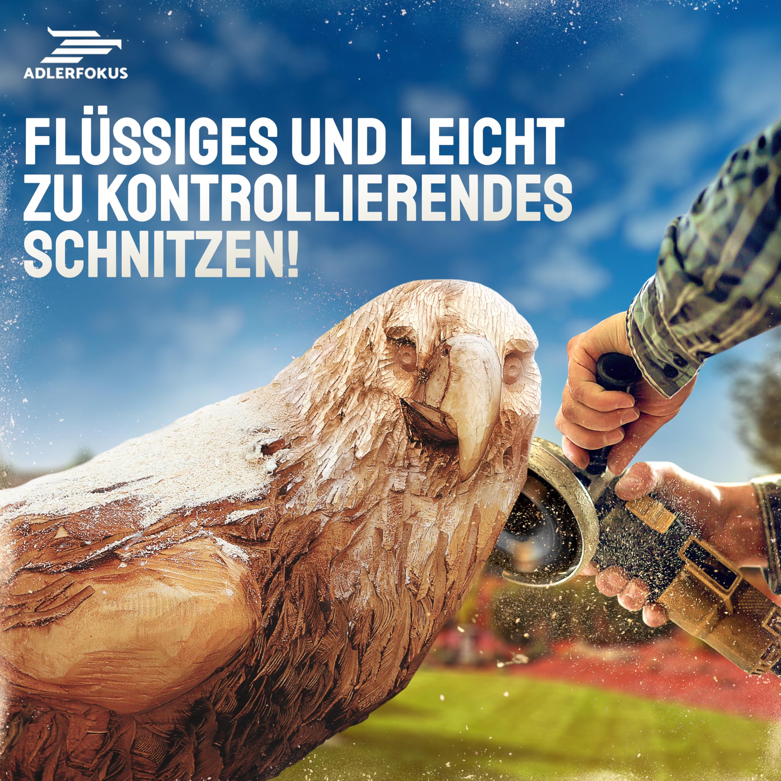 Holz Schleifscheibe 125mm Winkelschleifer [EXTRA SCHARF] | Flexscheibe für Holz - Wurzelfräse - Lackfräse - Baumstumpffräse - Raspelscheibe - Schleifen mit einer Flex Schleifscheibe