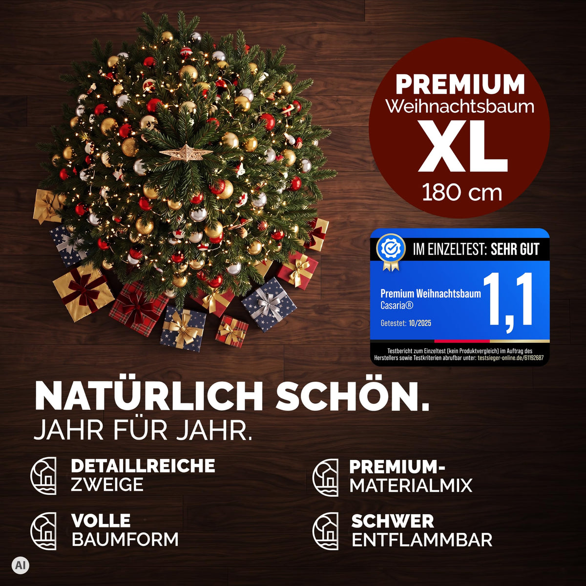 Premium Weihnachtsbaum Künstlich