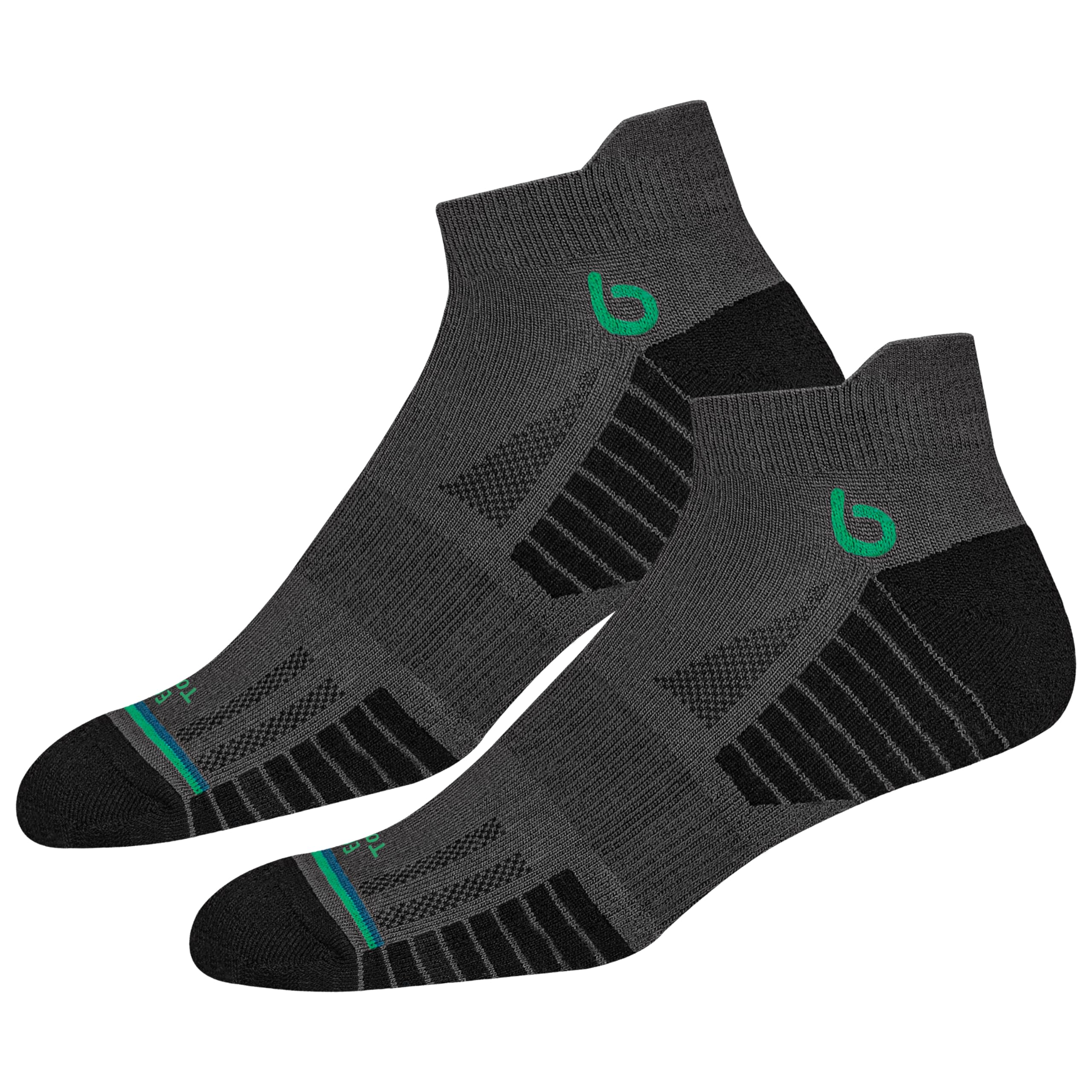 BAMBOS Sneaker Socken Ultraweich Bambus Herren Damen Kurz Sportsocken Laufsocken, 3/6 Paare