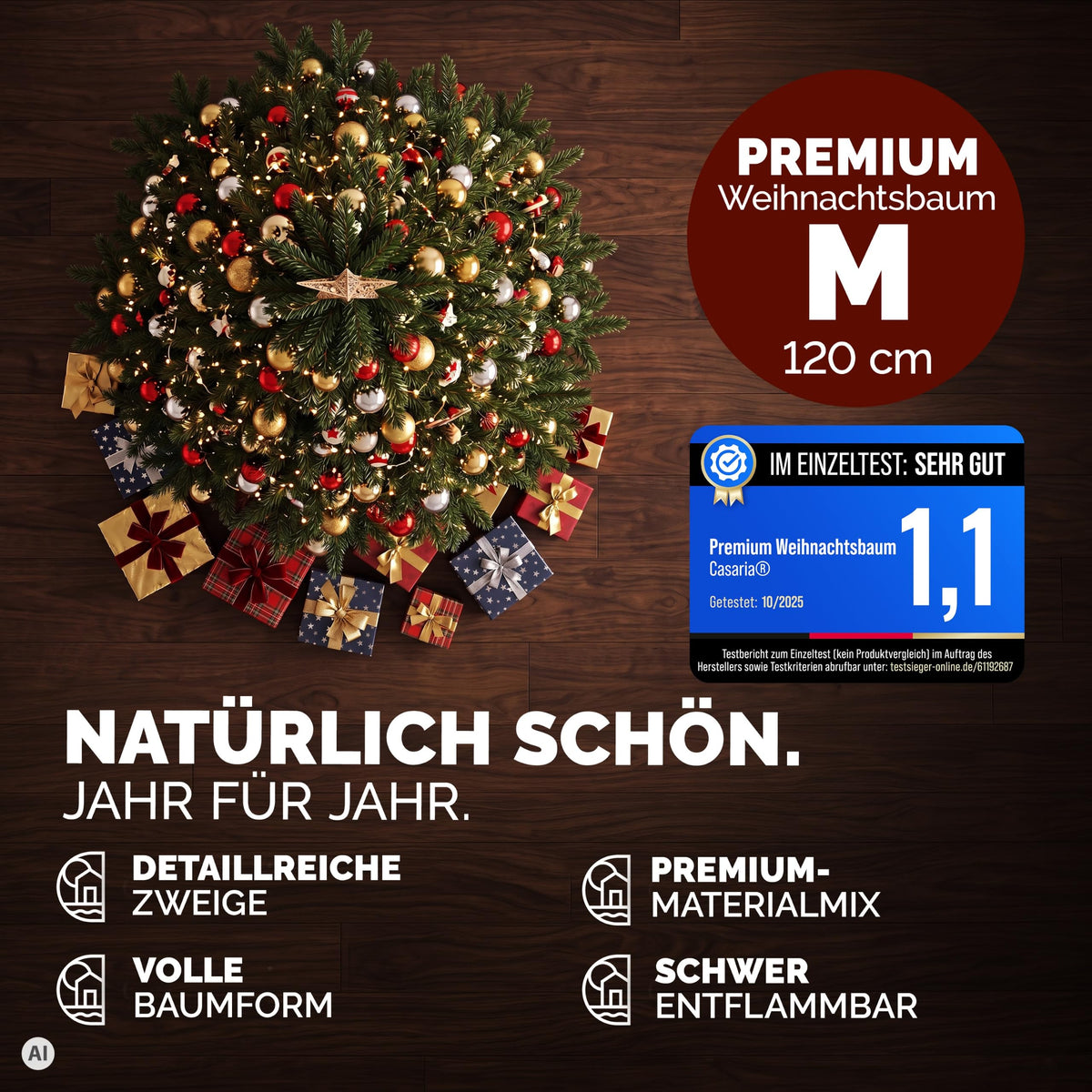Premium Weihnachtsbaum Künstlich